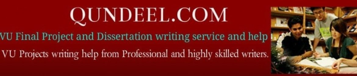 Professional Thesis & Dissertation Writing Services in Pakistan