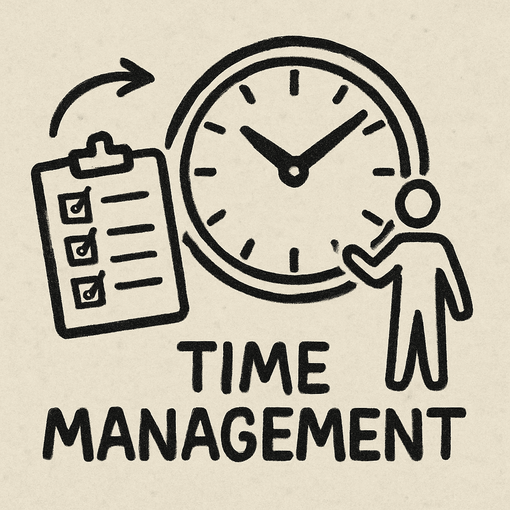 Time management concept