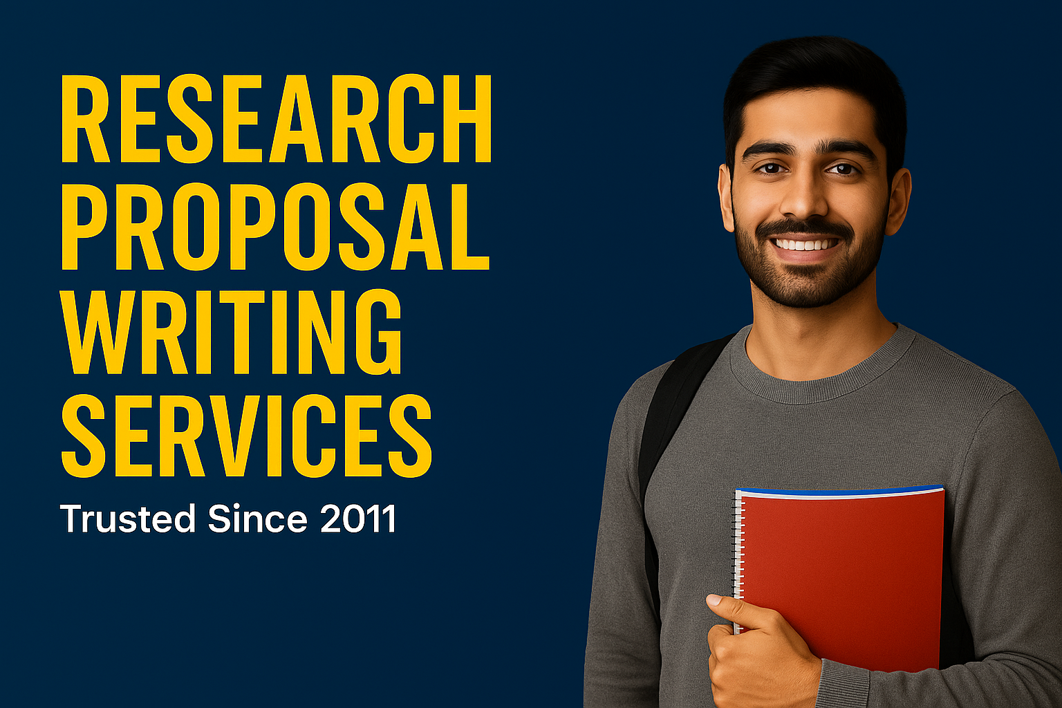 Professional student representing Qundeel.com’s trusted research proposal writing services in Pakistan, established since 2011, offering expert PhD guidance and academic support.