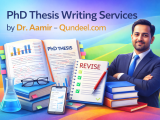PhD thesis writing services, Dr. Aamir, Qundeel.com, dissertation help, research writing support