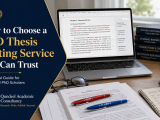 PhD thesis editing service guide for MPhil and PhD scholars with academic proofreading, formatting, and revision support